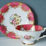 Vintage Teacup And Saucer Set By Paragon In Bubble..